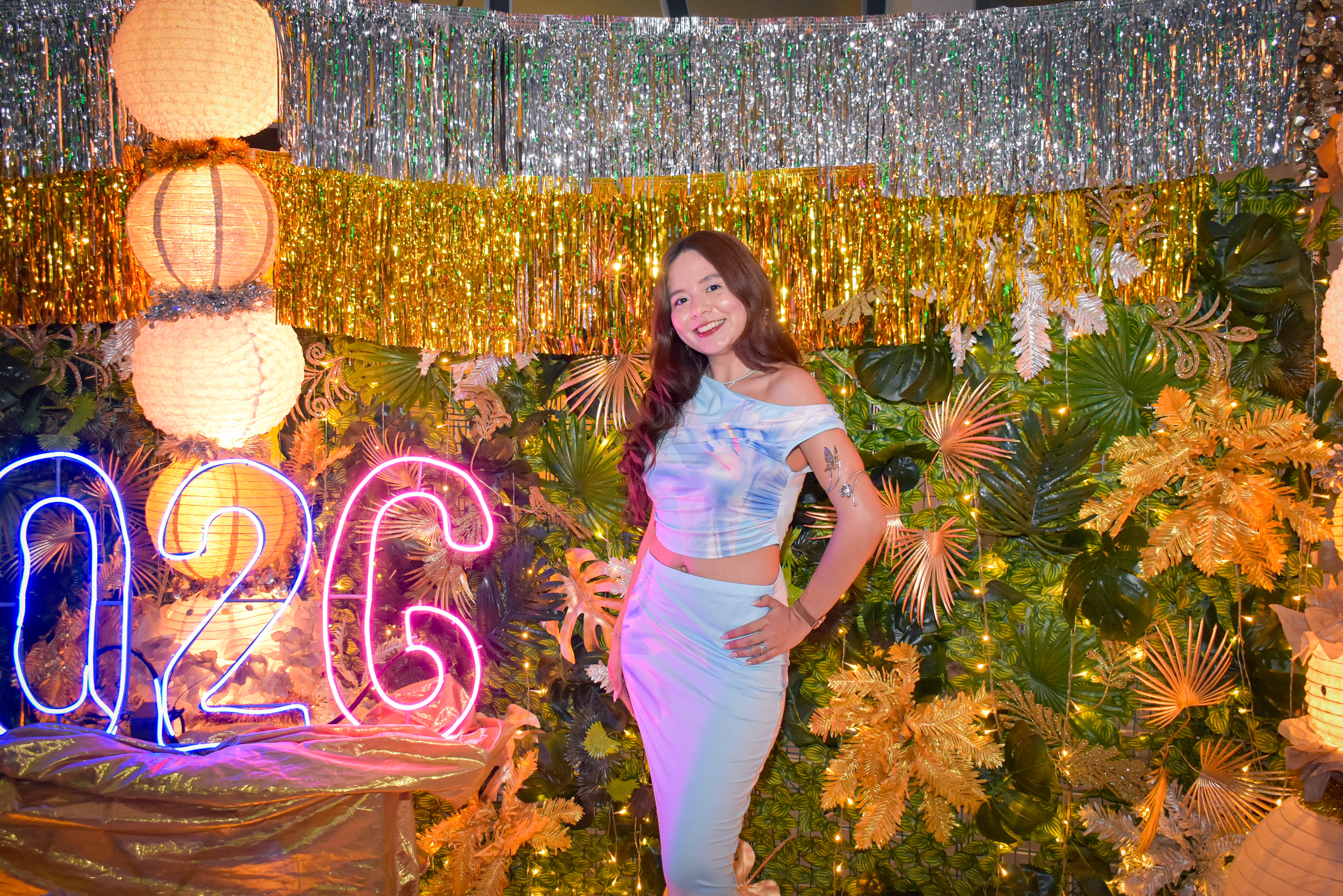 Fiesta de fin de año — Decoración de salón